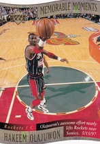 1996 Upper Deck Collectors Choice Memorable Moments #8 Damon Stoudamire
