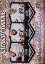 2023 Upper Deck MVP Alternate Threads #AT-5 Cam Fowler|John Gibson|Trevor Zegras