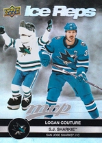 2023 Upper Deck MVP Ice Reps #IR-17 Logan Couture|S.J. Sharkie