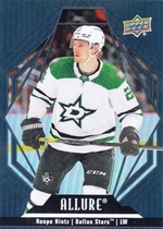 2022 Upper Deck Allure Black Rainbow #85 Roope Hintz