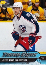 2016 Upper Deck Base Set #243 Oliver Bjorkstrand