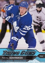 2016 Upper Deck Base Set Series 2 #484 Nikita Soshnikov