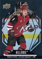 2022 Upper Deck Allure Black Rainbow #86 Clayton Keller