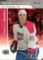 2002 Upper Deck Piece of History #136 Ron Hainsey