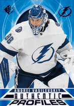 2020 SP Authentic Profiles Blue #AP-4 Andrei Vasilevskiy