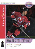 2002 Upper Deck Piece of History Awards Collection #AC17 Joe Nieuwendyk