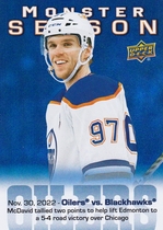 2023 Upper Deck Monster Season #MS-23 Connor Mcdavid