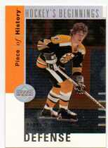 2002 Upper Deck Piece of History Hockey Beginnings #HB1 Bobby Orr