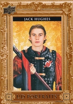 2023 Upper Deck UD Portraits Series 2 #P52 Jack Hughes