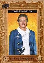2023 Upper Deck UD Portraits Series 2 #P55 Tage Thompson