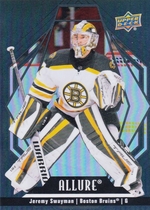 2022 Upper Deck Allure Black Rainbow #93 Jeremy Swayman