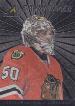 2010 Panini Pinnacle Saving Face #6 Corey Crawford