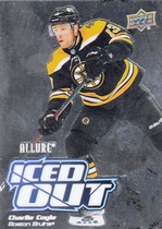 2022 Upper Deck Allure Iced Out #IO-24 Charlie Coyle