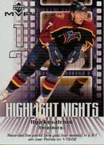 2002 Upper Deck MVP Highlight Nights #HN1 Ilya Kovalchuk