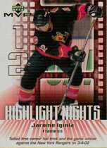 2002 Upper Deck MVP Highlight Nights #HN3 Jarome Iginla