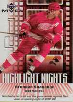 2002 Upper Deck MVP Highlight Nights #HN4 Brendan Shanahan