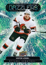 2022 Upper Deck Dazzlers Green Series 2 #DZ-91 Viktor Lodin