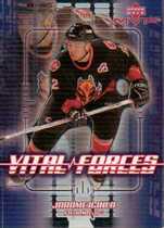 2002 Upper Deck MVP Vital Forces #VF4 Jarome Iginla