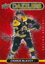 2021 Upper Deck Dazzlers Orange Series 2 #DZ-55 Charlie Mcavoy