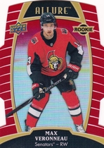 2019 Upper Deck Allure Red Rainbow #77 Max Veronneau