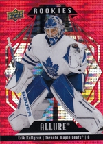 2022 Upper Deck Allure Red Rainbow #115 Erik Kallgren