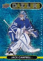 2021 Upper Deck Extended Series Dazzlers Blue #DZ-142 Jack Campbell
