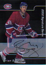 2001 BAP Signature Series Autos #15 Brian Savage