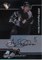 2001 BAP Signature Series Autos #48 Janne Laukkanen