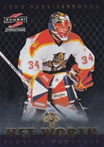1997 Score Net Worth #15 John Vanbiesbrouck