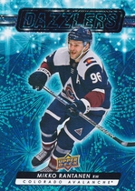 2023 Upper Deck Dazzlers Blue #DZ-4 Mikko Rantanen