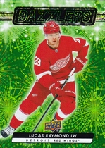 2023 Upper Deck Dazzlers Green Series 2 #DZ-73 Lucas Raymond