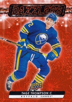2023 Upper Deck Dazzlers Orange Series 2 #DZ-69 Tage Thompson