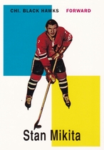 1998 Topps Blast From The Past #8 Stan Mikita