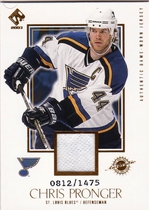 2002 Pacific Private Stock Reserve #139 Chris Pronger