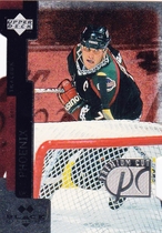 1997 Upper Deck Black Diamond Premium Cut Double #PC14 Keith Tkachuk