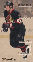 1993 Fleer Powerplay Rookie Standouts #3 Alexandre Daigle