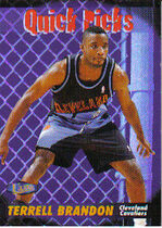 1997 Ultra Quick Picks #6QP Terrell Brandon