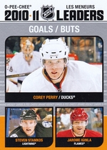 2011 Upper Deck O-Pee-Chee OPC League Leaders #LL-1 Corey Perry|Jarome Iginla|Steven Stamkos