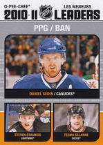2011 Upper Deck O-Pee-Chee OPC League Leaders #LL-5 Daniel Sedin|Steven Stamkos|Teemu Selanne