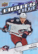 2018 Upper Deck Overtime Lights Out #LO-6 Artemi Panarin