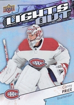 2018 Upper Deck Overtime Lights Out #LO-12 Carey Price