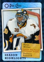 2007 Upper Deck OPC Season Highlights #SH3 Ryan Miller