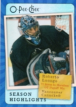 2007 Upper Deck OPC Season Highlights #SH16 Roberto Luongo