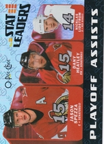 2007 Upper Deck OPC Stat Leaders #SL14 Dany Heatley|Jason Spezza|Nicklas Lidstrom