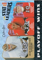 2007 Upper Deck OPC Stat Leaders #SL18 Dominik Hasek|Jean-Sebastien Giguere|Ray Emery
