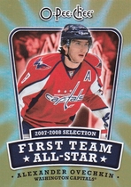 2008 Upper Deck OPC First Team All Stars #1ST-AO Alexander Ovechkin
