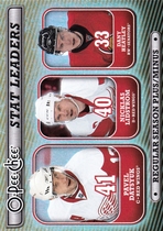 2008 Upper Deck OPC Stat Leaders #SL4 Dany Heatley|Nicklas Lidstrom|Pavel Datsyuk