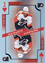 2017 Upper Deck O-Pee-Chee OPC Playing Cards Foil #2H Jakub Voracek