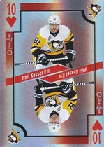 2017 Upper Deck O-Pee-Chee OPC Playing Cards Foil #10H Phil Kessel