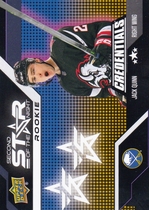 2022 Upper Deck Credentials 2nd Star of the Night Rookies #2SR-4 Jack Quinn